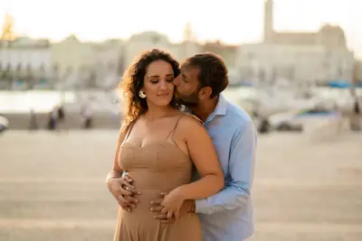Un bacio al porto di Trani